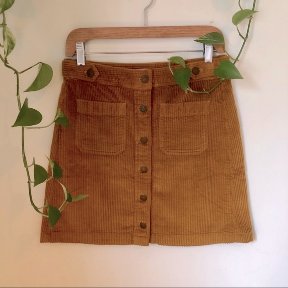 Madewell Corduroy A-Line Skirt - Picture 3 of 7